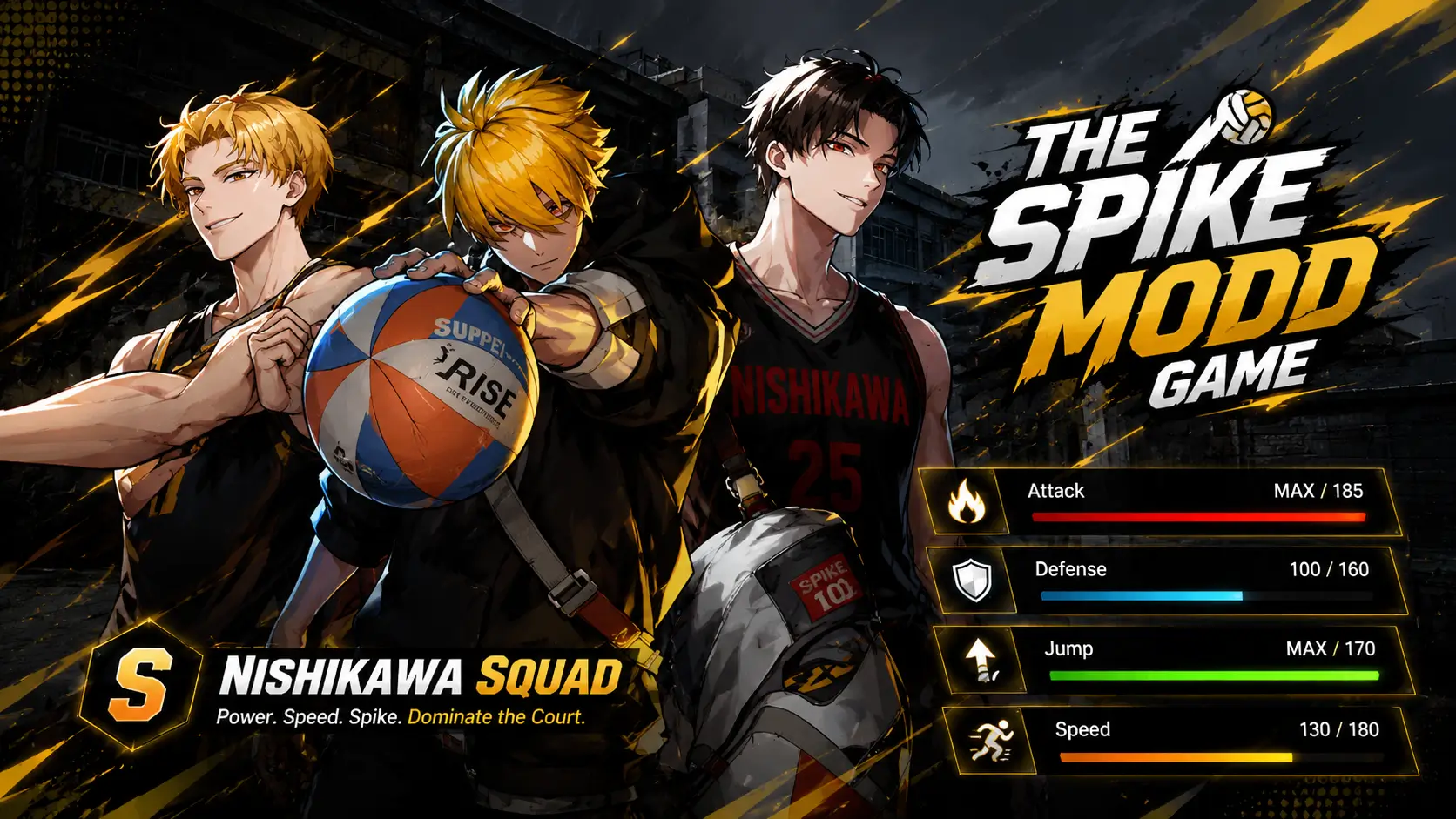 The Spike Mod APK Features