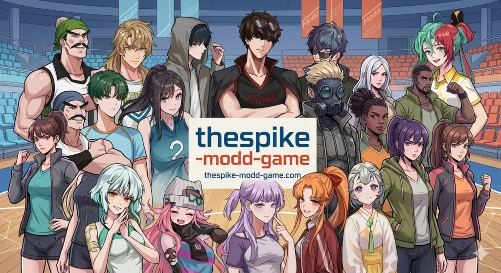 Unlock All Characters in The Spike Mod APK