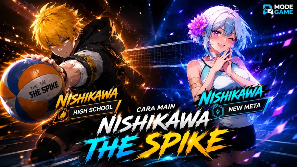 cara main nishikawa the spike